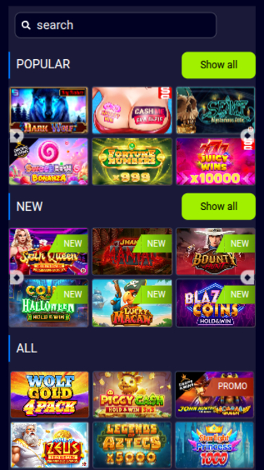 FairPari Casino Mobile Games