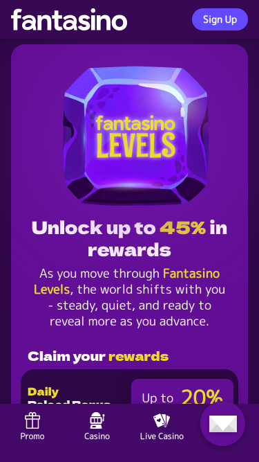 Fantasino Casino Mobile VIP