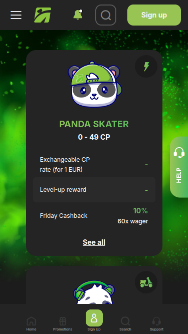 Programme VIP mobile Fastpay Casino