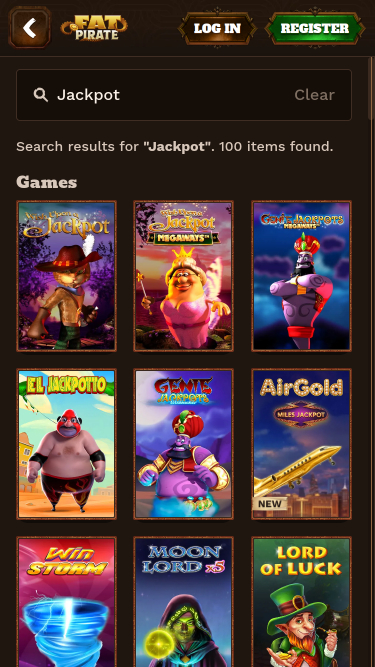 FatPirate Casino Mobile-Jackpot