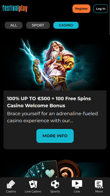 Festival Play Casino Mobile Promotions