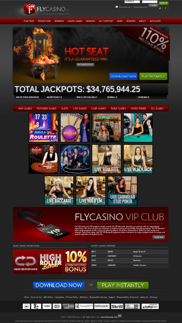 Croupier en direct mobile de Fly Casino