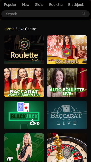 Fortune Mobile Casino Croupier en direct mobile