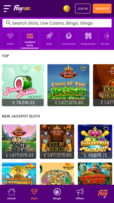 Foxy Games Casino Mobile-Jackpot