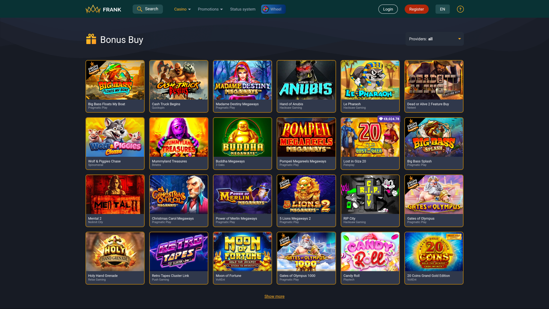 Bonus Frank Casino Desktop Acheter