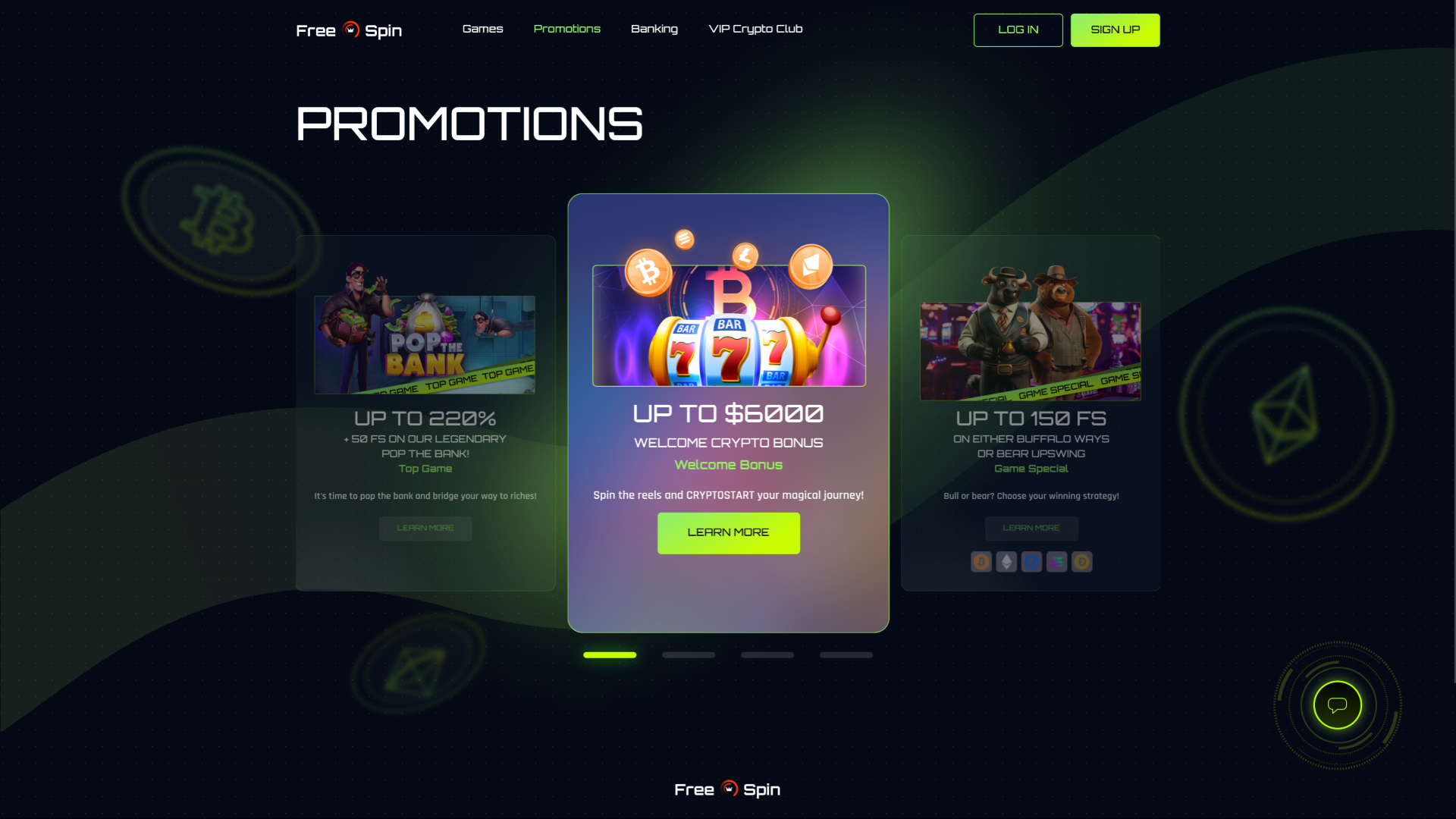 Promotions de casino Free Spin sur ordinateur
