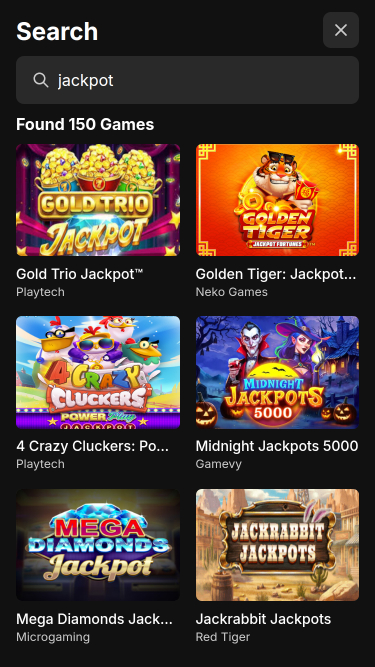 Jackpot mobile gratuit de Spinza Casino