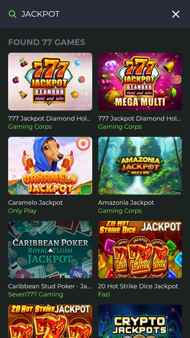 Froggybet Casino Mobile Jackpot