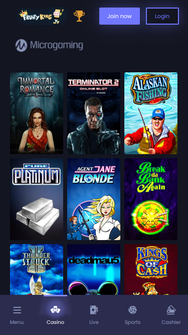 Développeurs du jeu mobile Fruity King Casino