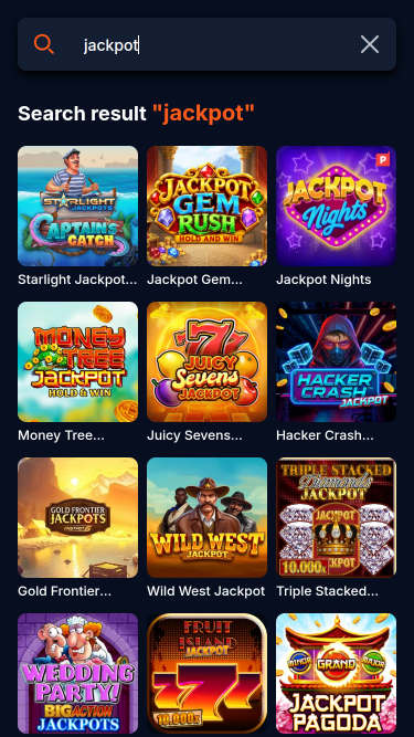 Jackpot do FS Casino Mobile