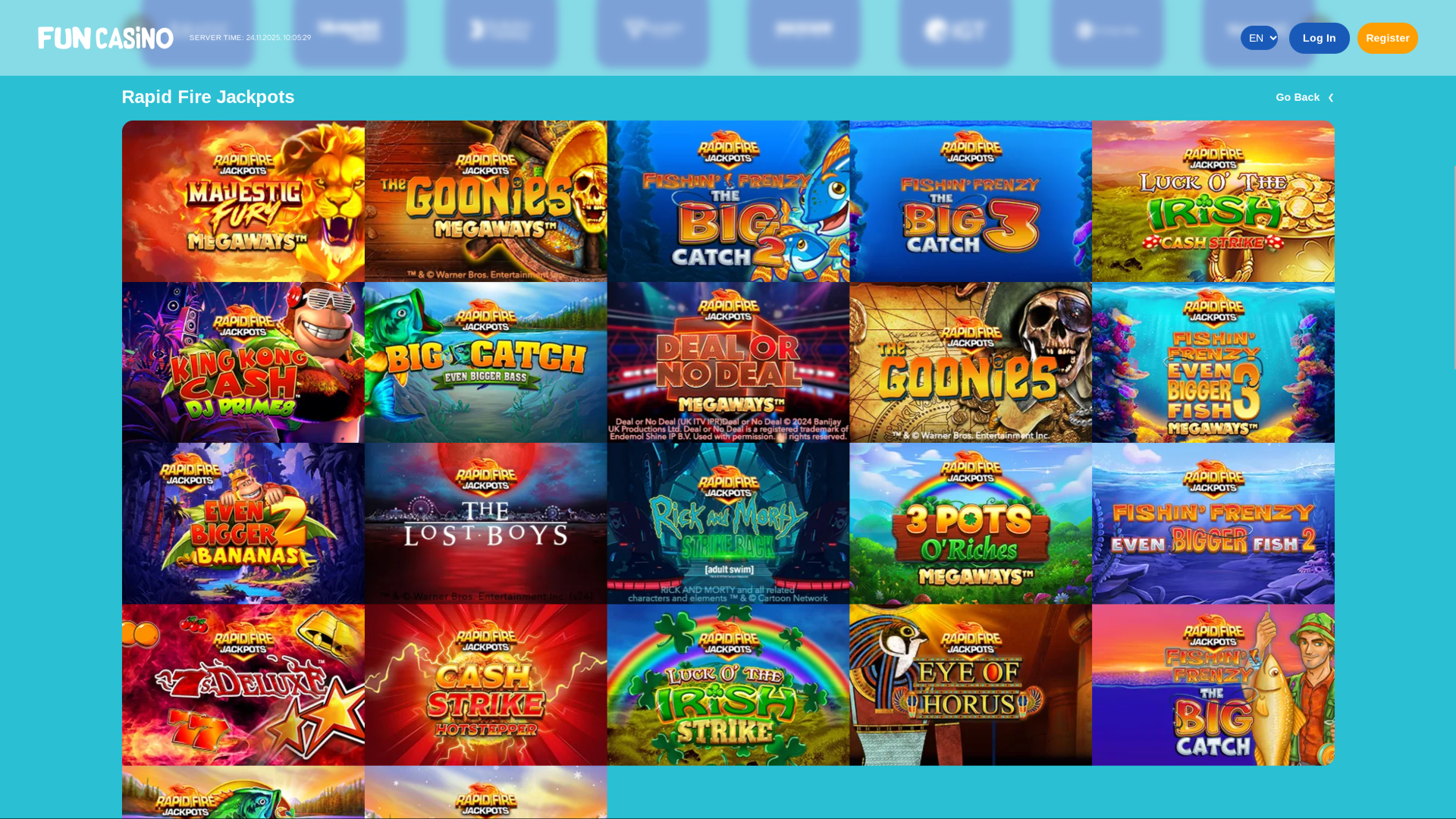 Jackpot de escritorio de Fun Casino