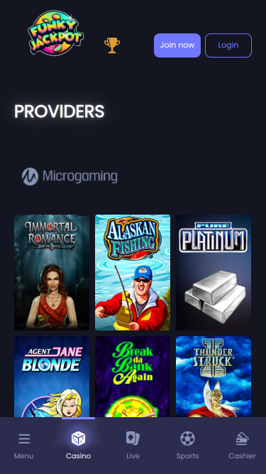 Développeurs de jeux FunkyJackpot Mobile