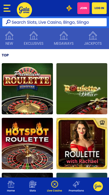 Gala Bingo Mobile Croupier en direct