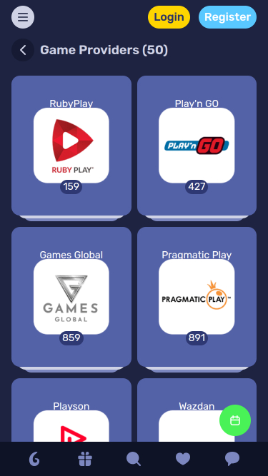 Desarrolladores de juegos móviles de casino Galactic Wins