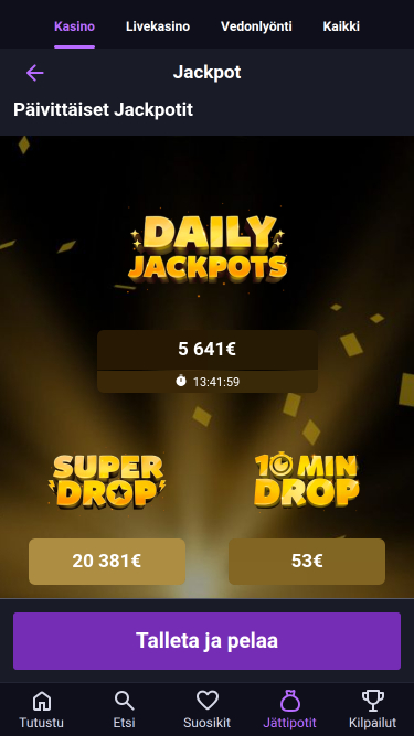 Galaksino Casino Mobile Jackpot