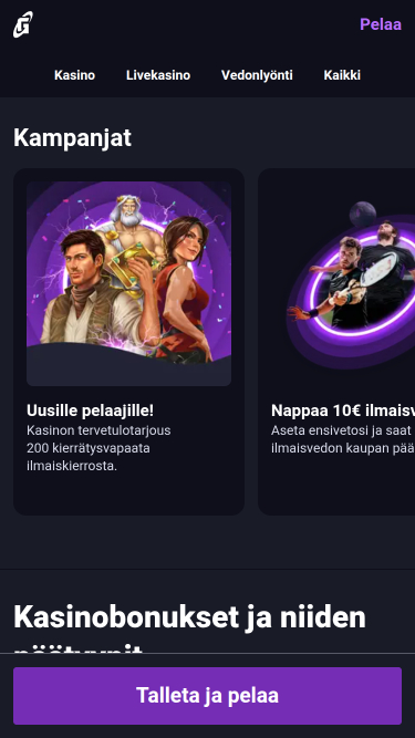 Galaksino Casino Mobile Promotions