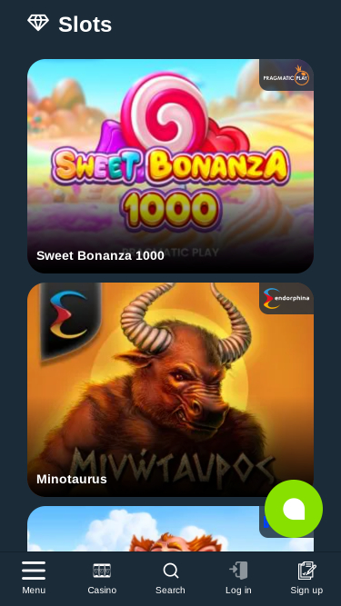 Jeux mobiles de casino Gama