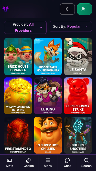 Jackpot mobile di Gambulls