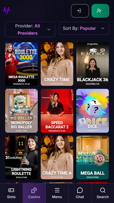 Gambulls Mobile Dealer dal Vivo