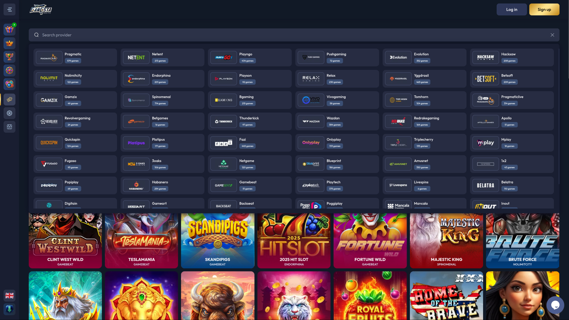 Développeurs du jeu Gangsta Casino pour ordinateur