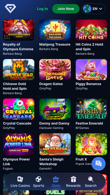 Giochi per dispositivi mobili GemBet