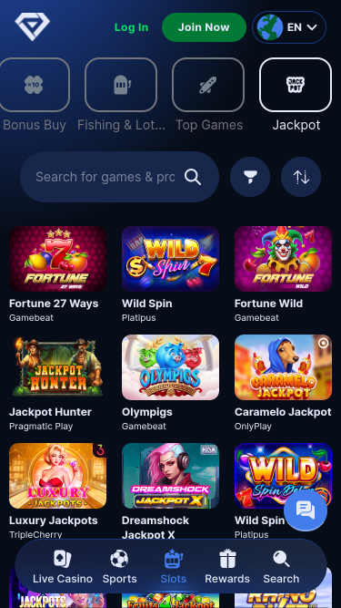 Jackpot mobile GemBet