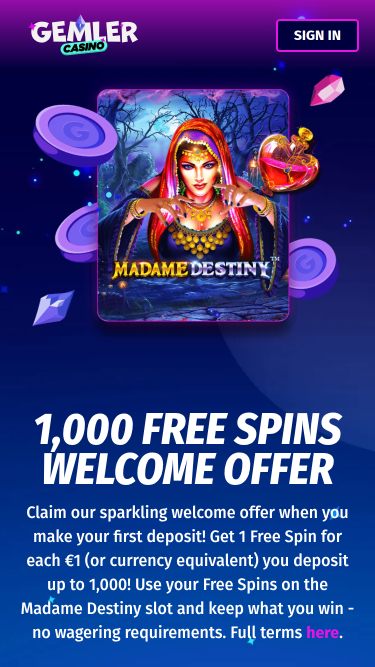 Promotions mobiles Gemler