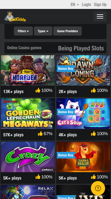 Giochi per cellulari God Odds