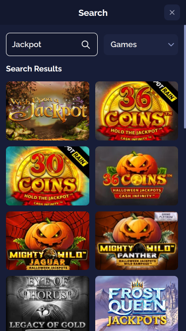 Goldbet.io Casino Mobile Jackpot