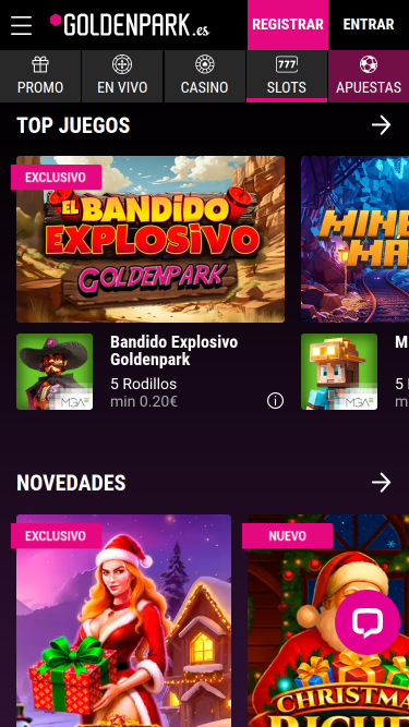 Giochi per dispositivi mobili GoldenPark