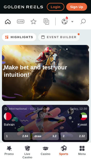 Golden Reels Casino Mobile Sports