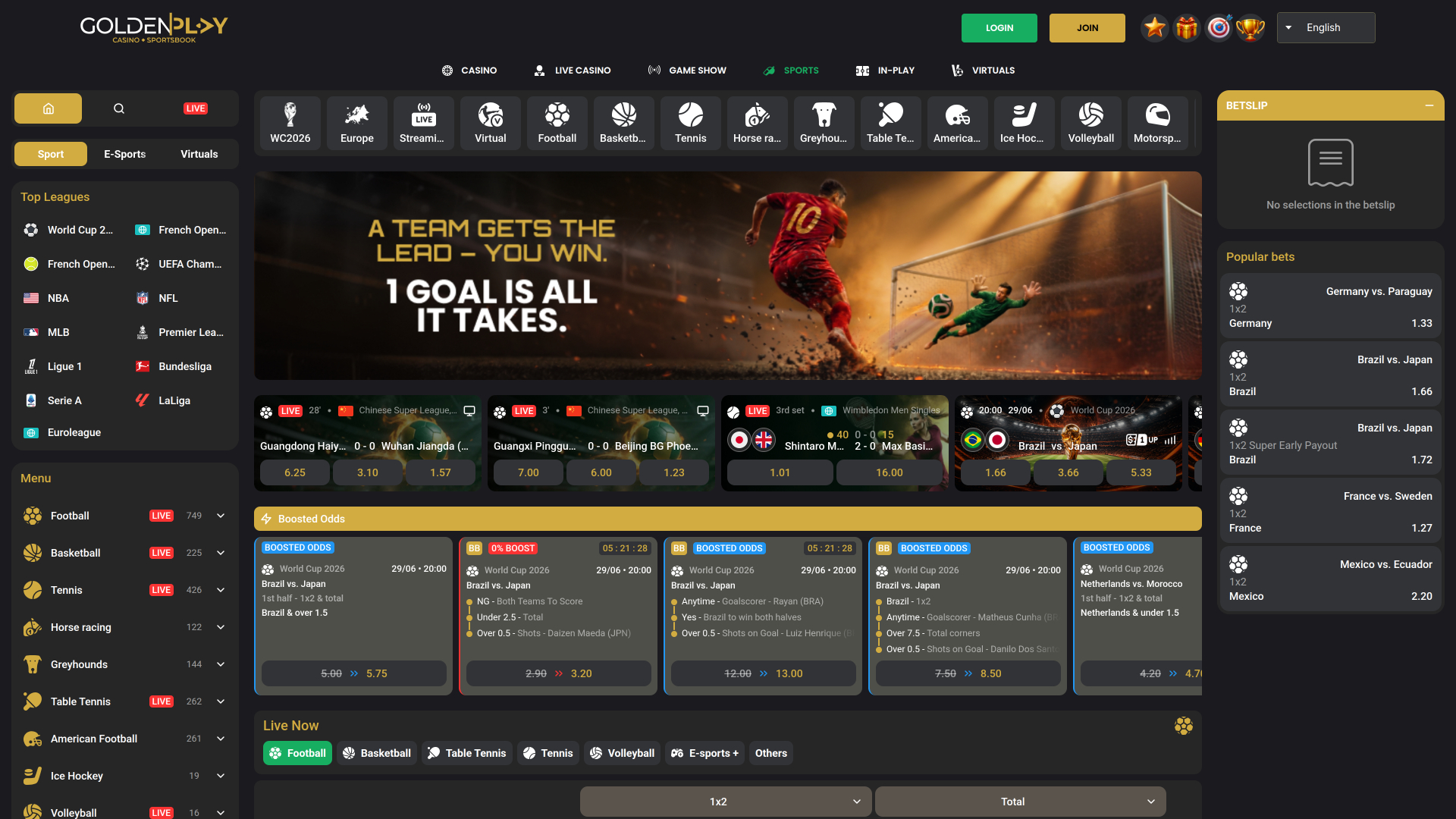 GoldenPlay Casino-Spieleentwickler