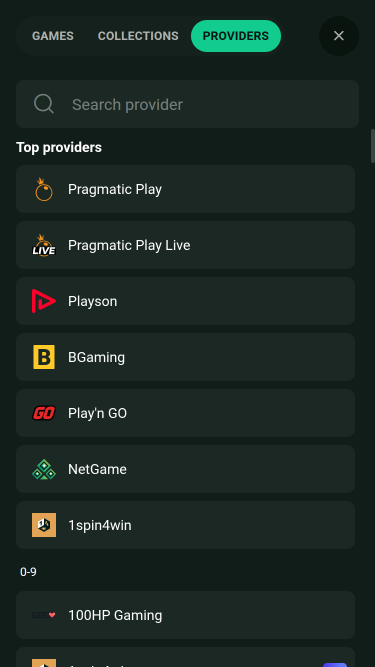 Développeurs du jeu mobile Goldex Casino