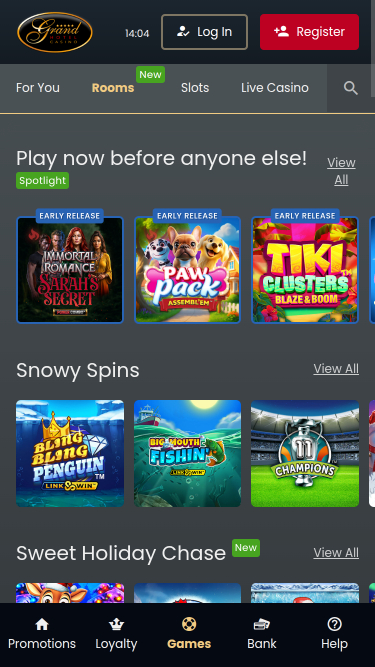 Chambres mobiles du Grand Hotel Casino