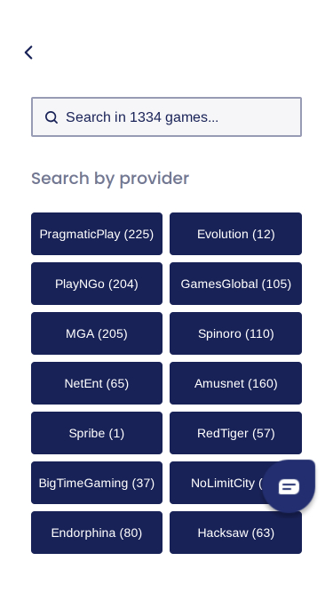 Desarrolladores de juegos móviles de Gratogana Casino