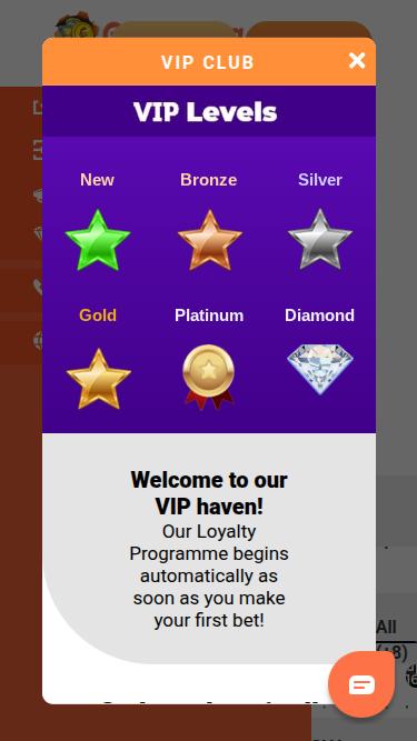 VIP-программа Gratorama Casino для мобильных устройств