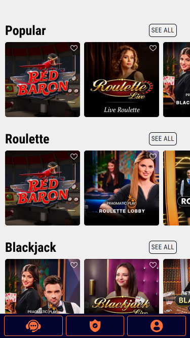 Griffon Casino Mobile Croupier en direct