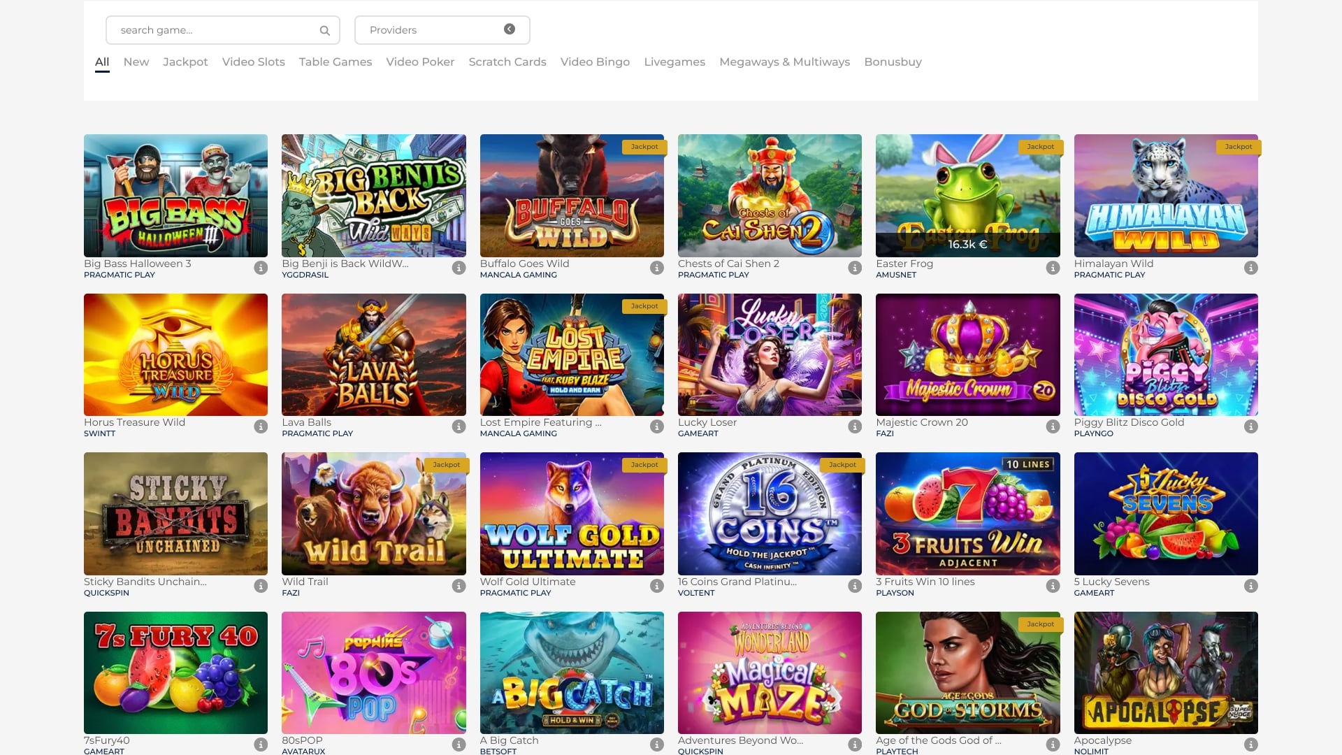 Gudar Casino Jeux version bureau