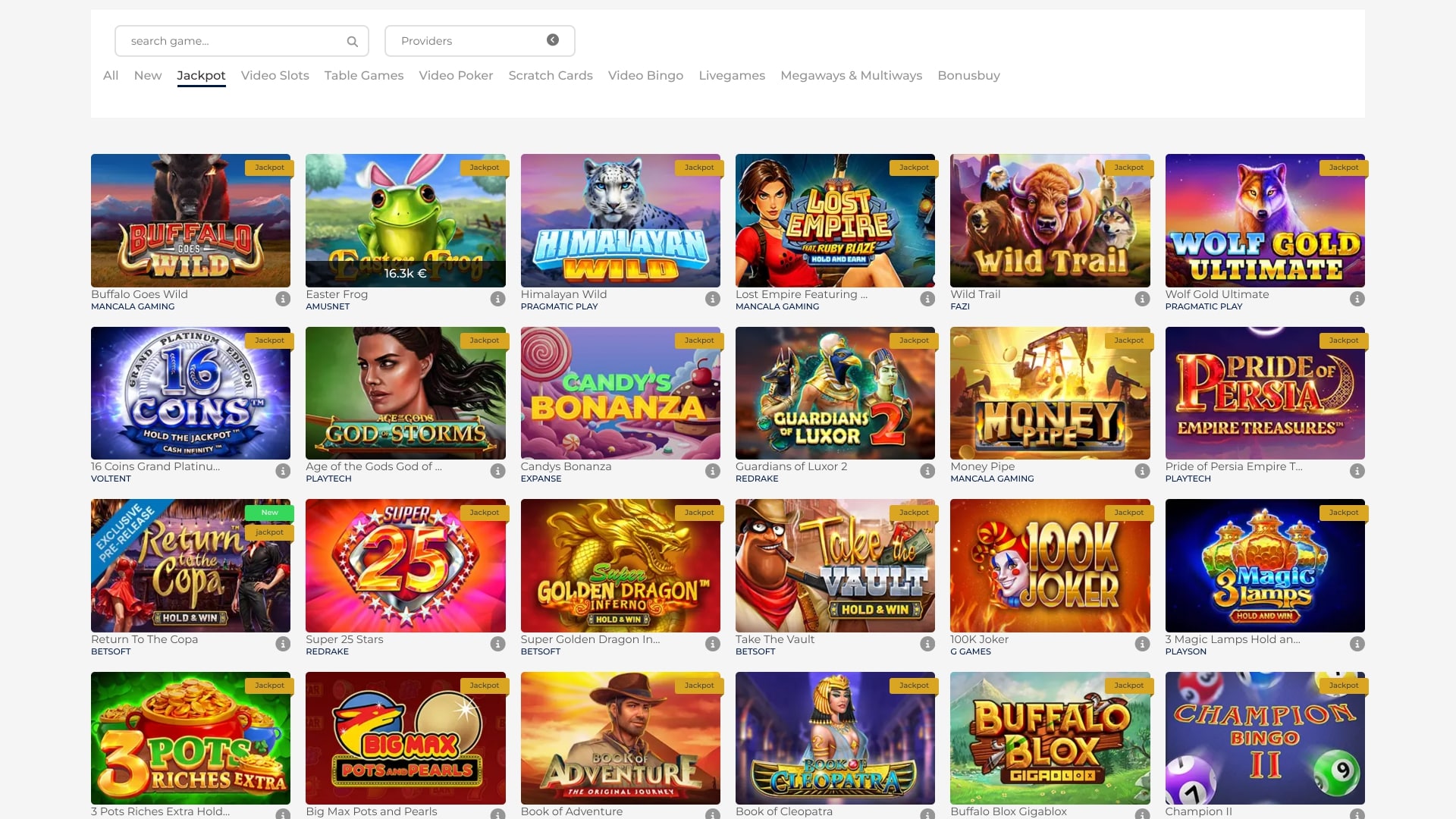 Gudar Casino Jackpot version bureau