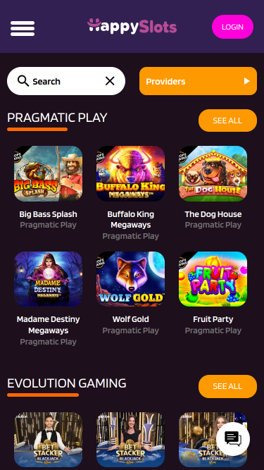 Développeurs du jeu mobile Happy Slots Casino