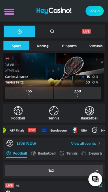 Sports Hey Casino Mobile