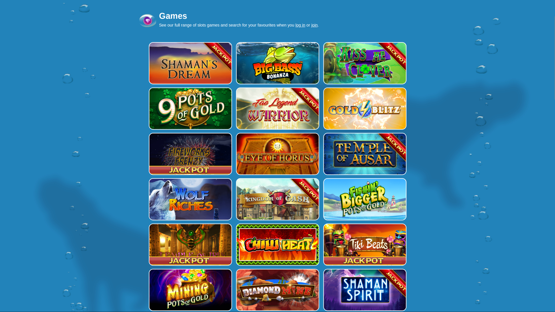 Настольные игры Hippo Bingo Casino