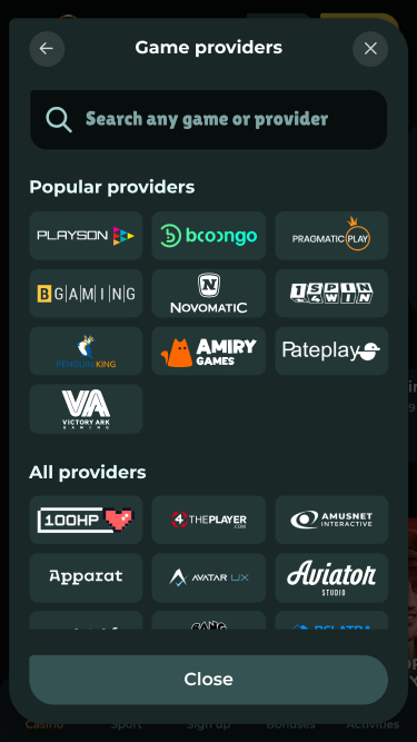Desarrolladores de juegos de casino HoneyBetz