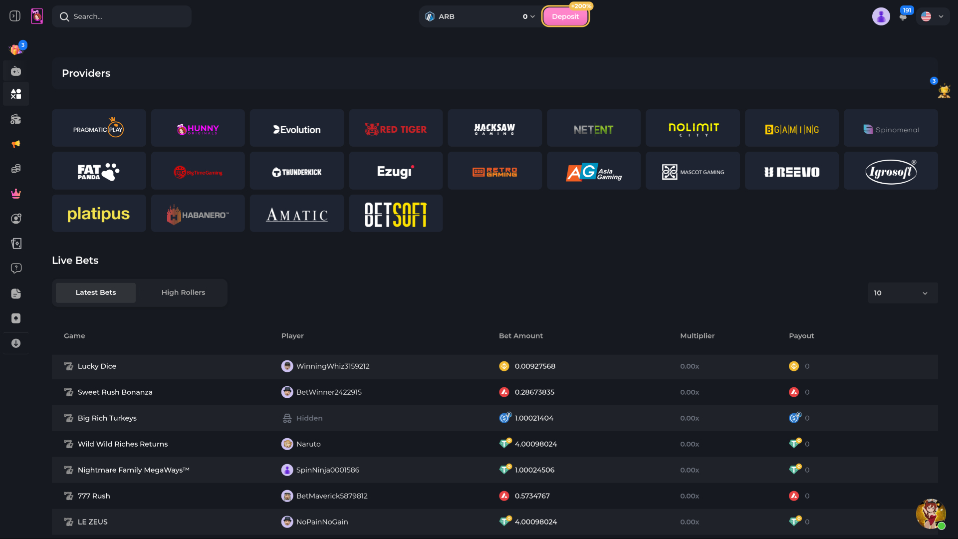 Développeurs du jeu de casino Hunnyplay pour ordinateur