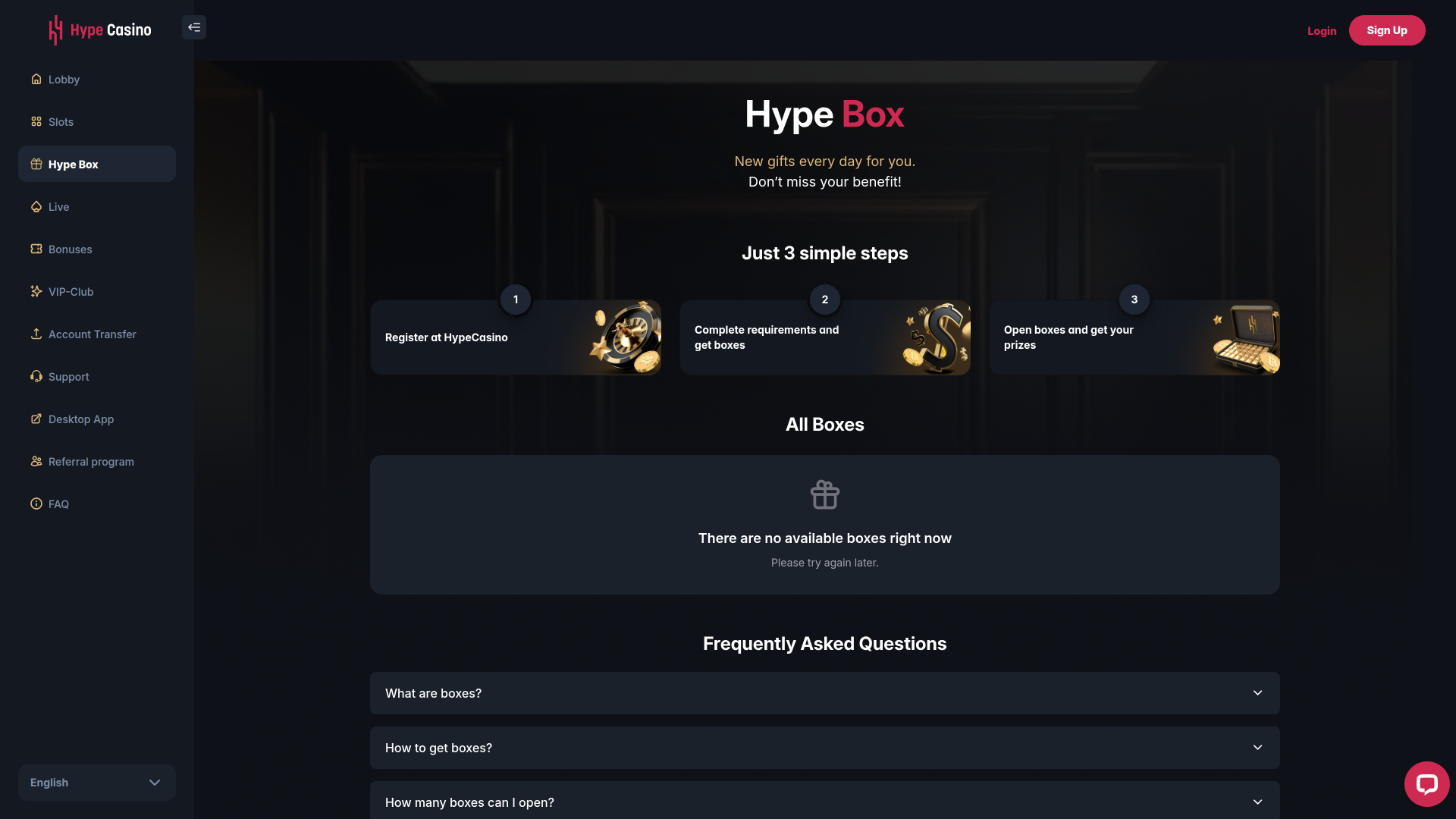 Hype Casino Hype Box Bureau