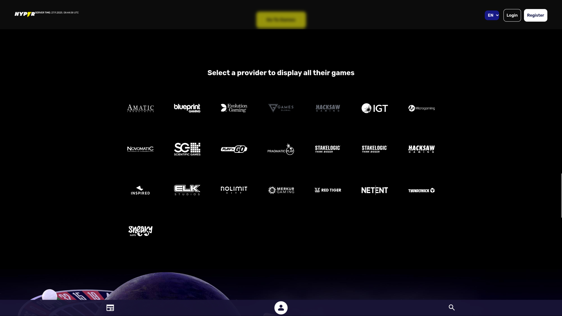 Sviluppatori di giochi desktop Hyper Casino
