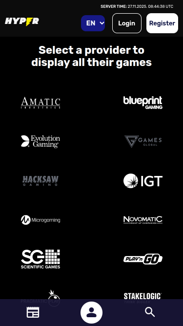 Sviluppatori di giochi per dispositivi mobili Hyper Casino