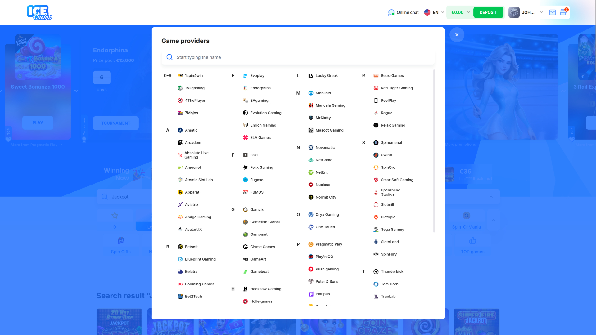 Développeurs du jeu Ice Casino pour ordinateur