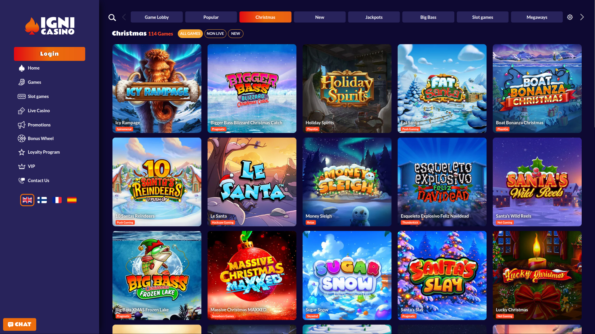 Igni Casino Desktop Igni Casino