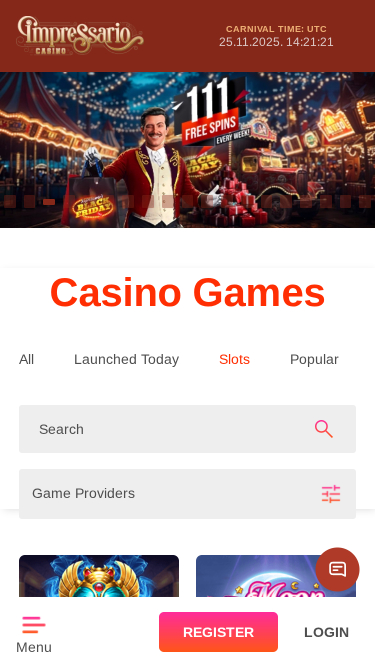 Giochi da casinò Impressario